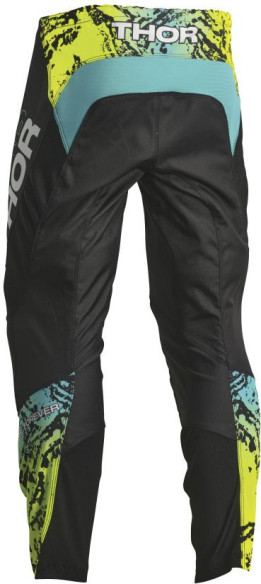 Combo Moto Tricou + Pantaloni Copii Sector Racewear Atlas Black/Teal 23