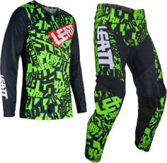 Combo Tricou + Pantaloni Ride Kit Moto 3.5 Lime 2024