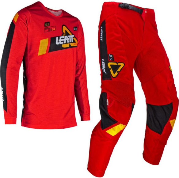 Combo Tricou + Pantaloni Ride Kit Moto 3.5 Red 2024