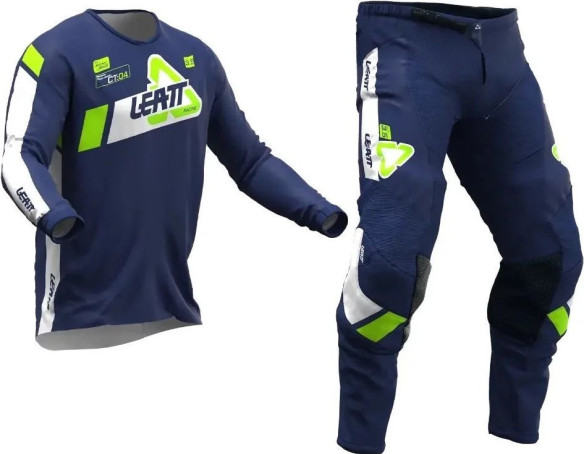 Combo Tricou + Pantaloni Copii Ride Kit Moto 3.5 Blue 24