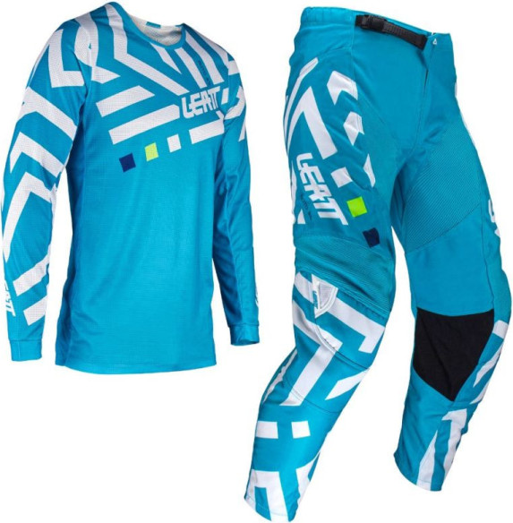 Combo Tricou + Pantaloni Ride Kit Moto 3.5 Cyan 24