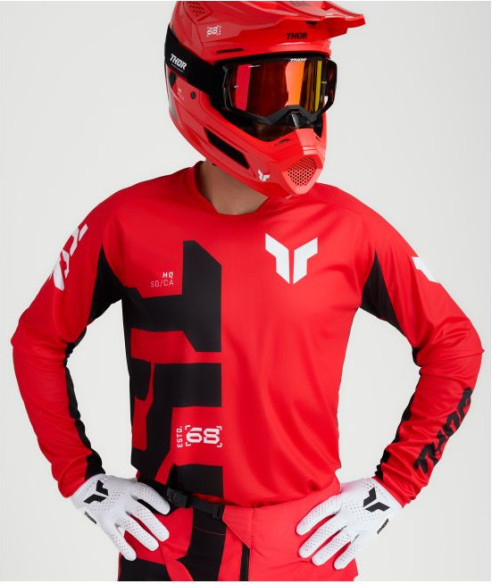 Combo Tricou + Pantaloni Thor Launchmode Forge Red