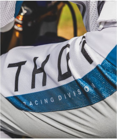 Combo Tricou + Pantaloni Thor Launchmode Vented Raid White/Gray