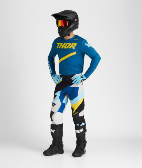 Combo Tricou + Pantaloni Thor Sportmode Brave Blue