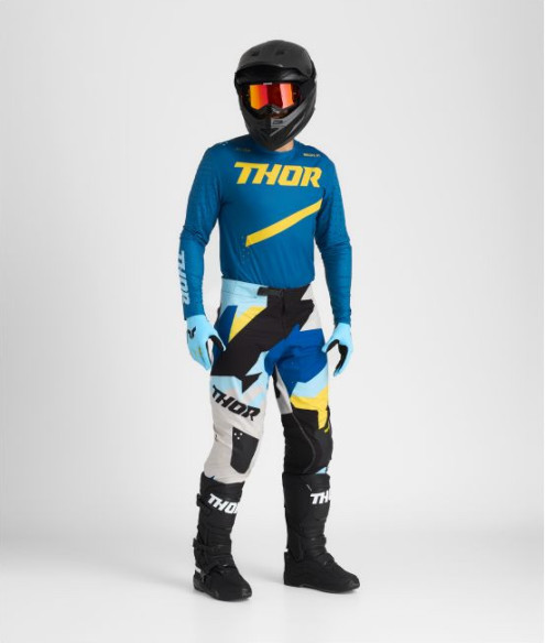 Combo Tricou + Pantaloni Thor Sportmode Brave Blue