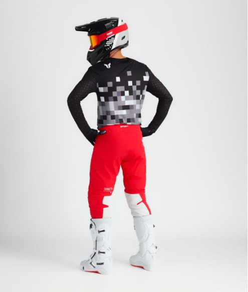 Combo Tricou + Pantaloni Thor Sportmode Riot Black/Red