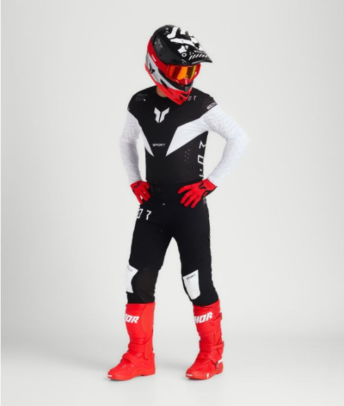 Combo Tricou + Pantaloni Thor Sportmode Strike Black