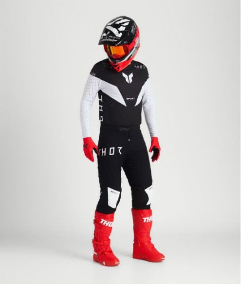 Combo Tricou + Pantaloni Thor Sportmode Strike Black
