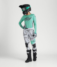 Combo Tricou + Pantaloni Dama Thor Sportmode Shadow Teal