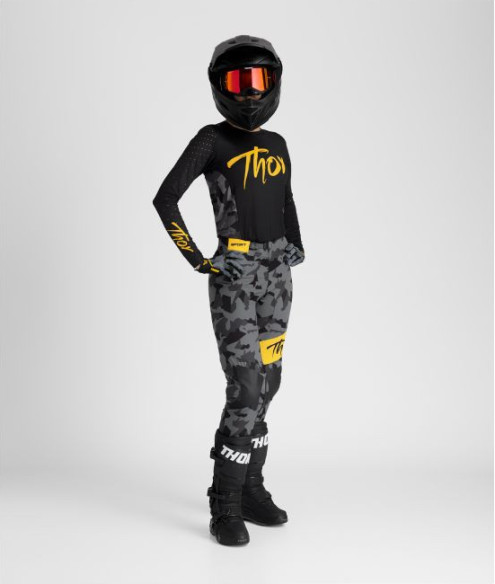 Combo Tricou + Pantaloni Dama Thor Sportmode Shadow Black
