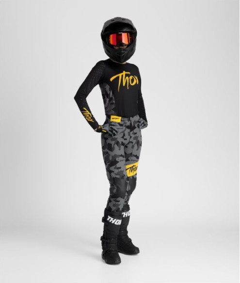 Combo Tricou + Pantaloni Dama Thor Sportmode Shadow Black