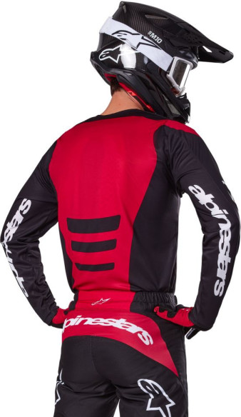 Combo Tricou + Pantaloni Alpinestars Fluid Haul Black/White