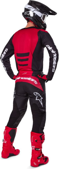 Combo Tricou + Pantaloni Alpinestars Fluid Haul Black/White