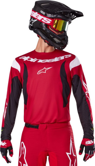 Combo Tricou + Pantaloni Alpinestars Fluid Haul Red/Black
