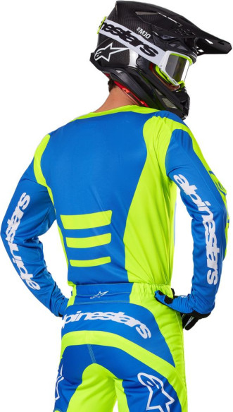 Combo Tricou + Pantaloni Alpinestars Fluid Haul Yellow/Blue