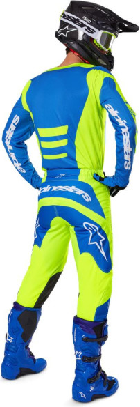 Combo Tricou + Pantaloni Alpinestars Fluid Haul Yellow/Blue