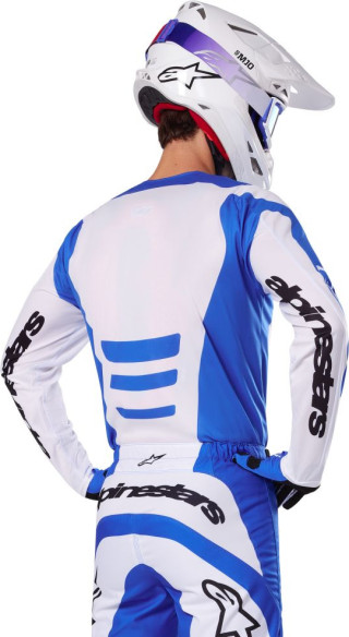 Combo Tricou + Pantaloni Alpinestars Fluid Haul Blue/White