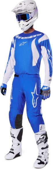 Combo Tricou + Pantaloni Alpinestars Fluid Haul Blue/White