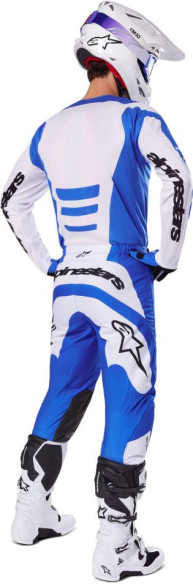 Combo Tricou + Pantaloni Alpinestars Fluid Haul Blue/White