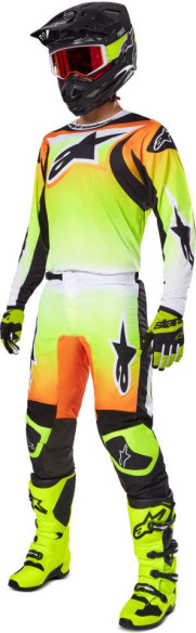 Combo Tricou + Pantaloni Alpinestars Fluid Wurx Yellow/Black