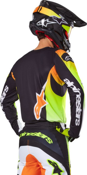 Combo Tricou + Pantaloni Alpinestars Fluid Wurx Yellow/Black