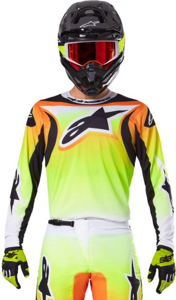 Combo Tricou + Pantaloni Alpinestars Fluid Wurx Yellow/Black