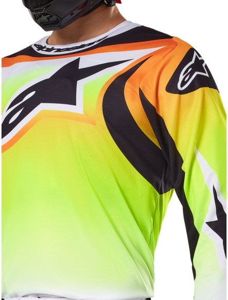 Combo Tricou + Pantaloni Alpinestars Fluid Wurx Yellow/Black