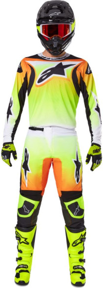 Combo Tricou + Pantaloni Alpinestars Fluid Wurx Yellow/Black