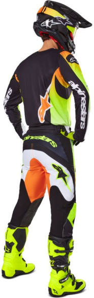 Combo Tricou + Pantaloni Alpinestars Fluid Wurx Yellow/Black