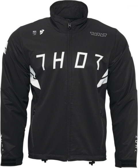 Geaca Enduro Warm Up Black/White
