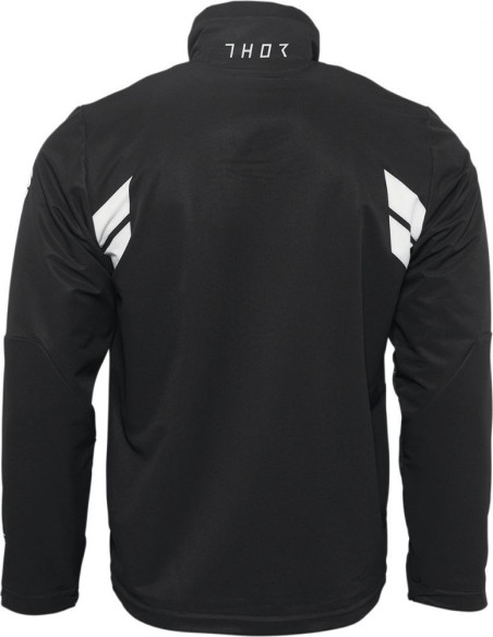 Geaca Enduro Warm Up Black/White