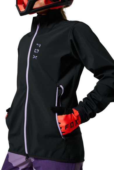 Geaca Enduro Dama Ranger Fire Black/Purple