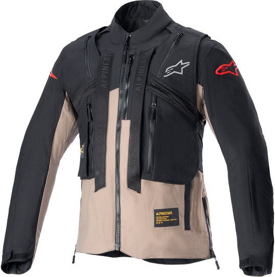 Geaca Moto MX/Enduro Techdura Black/Brown 24