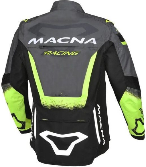Geaca Moto Textil Enduro/Adventure LANDMARK Black/Light Grey/Yelow Fluo