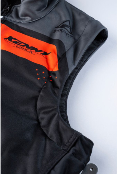 Geaca Moto MX/Enduro Softshell Black/Orange 25