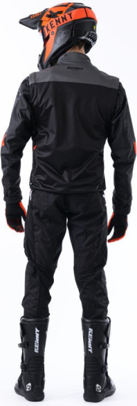Geaca Moto MX/Enduro Softshell Black/Orange 25