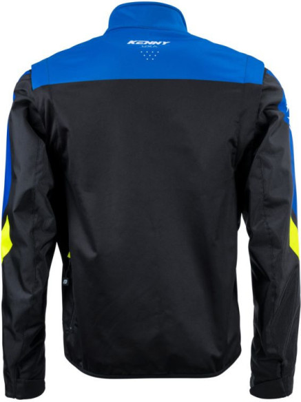 Geaca Moto MX/Enduro Softshell Black/Blue/Yellow 25