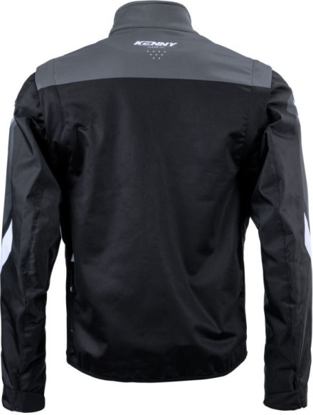 Geaca Moto MX/Enduro Softshell Black/Grey/White 25