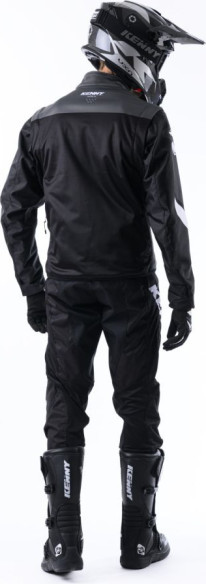 Geaca Moto MX/Enduro Softshell Black/Grey/White 25