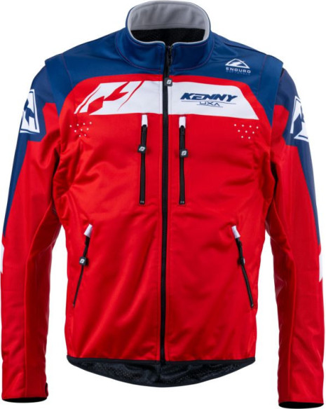 Geaca Moto MX/Enduro Softshell Navy/Red 25