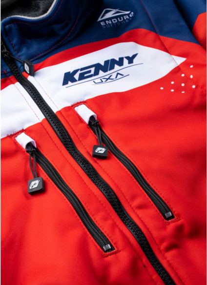 Geaca Moto MX/Enduro Softshell Navy/Red 25