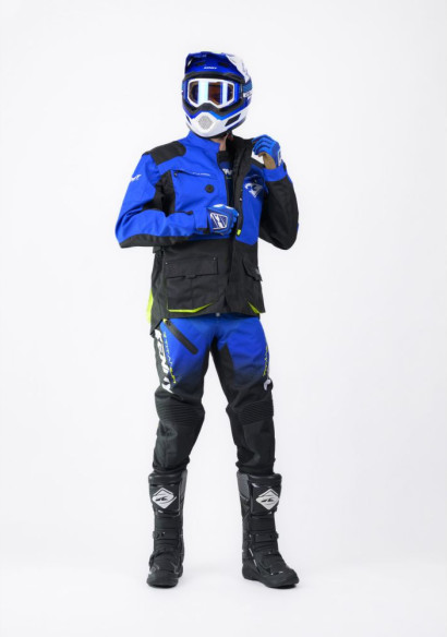 Geaca Moto MX/Enduro Titanium Navy Neon 25