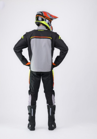 Geaca Moto MX/Enduro Track Grey/Neon 25