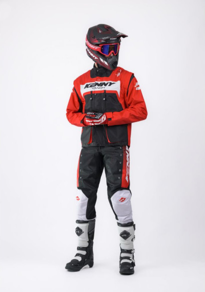 Geaca Moto MX/Enduro Track Red/Black 25