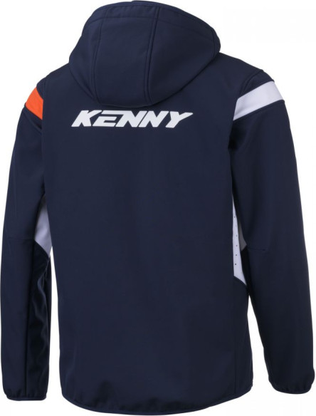 Geaca Moto MX/Enduro Softshell Racing Blue/White/Orange 25