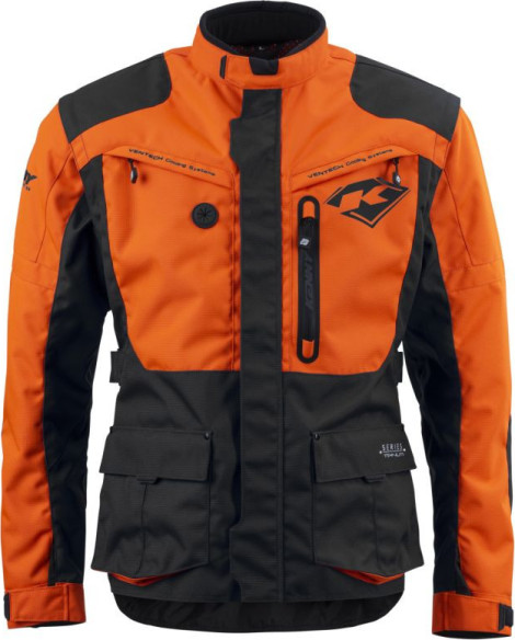 Geaca Moto MX/Enduro Titanium Orange/Black 25