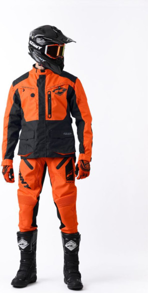 Geaca Moto MX/Enduro Titanium Orange/Black 25