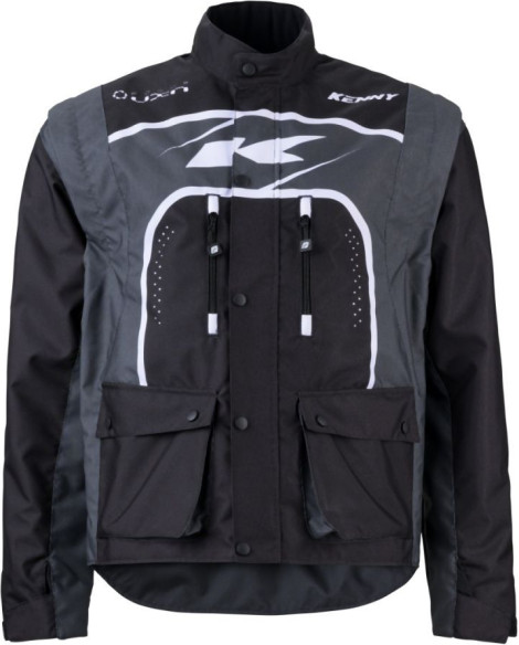 Geaca Moto MX/Enduro Track Black/Grey 25