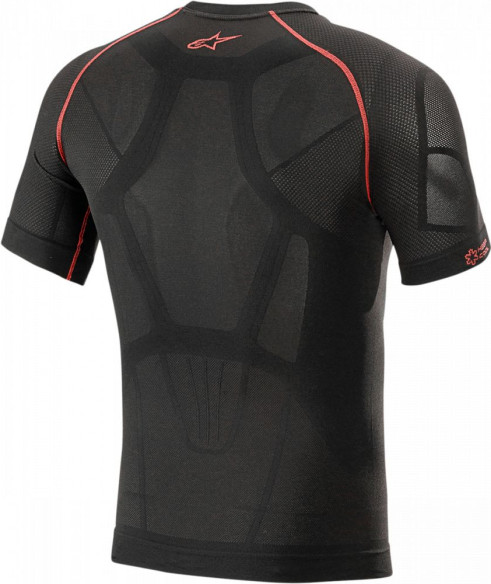 Tricou Moto Protectie Ride Tech 2 Summer Short Sleeve Black/Red
