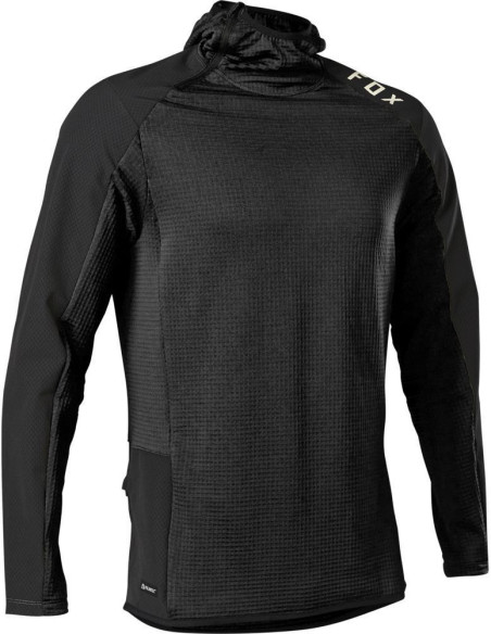Bluza Defend Thermo Hoodie Black
